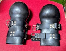 Demask Latex Fäustlinge S/M