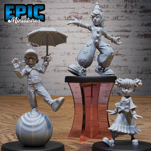 Circus clown npcs dungeons - npcs, |