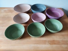 8 Pflanzschalen  Blumenschale Blumentopf  Kunststoff  20cm - 28cm Ø