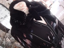 Traumh. Chiffon Kleid Floral