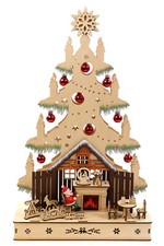 Holzschnitt Tannenbaum +