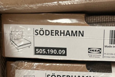 IKEA SODERHAMN 1-Sitzer Sofabezug NEU Fridtuna hellbeige 505.190.09