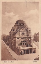Postkarte - Essen / Synagoge -