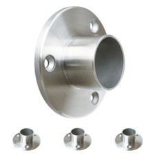 Wandflansch Edelstahl Fitting