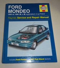 Reparaturanleitung Ford Mondeo Benziner 4-Zylinder, Baujahre 1993 - 1996 