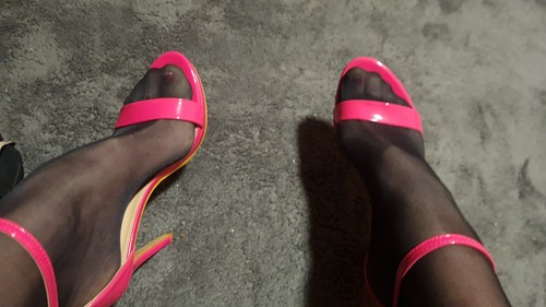 Highheels lack sandaletten - ,