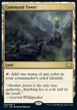 Magic mtg command - tower, cc1-8