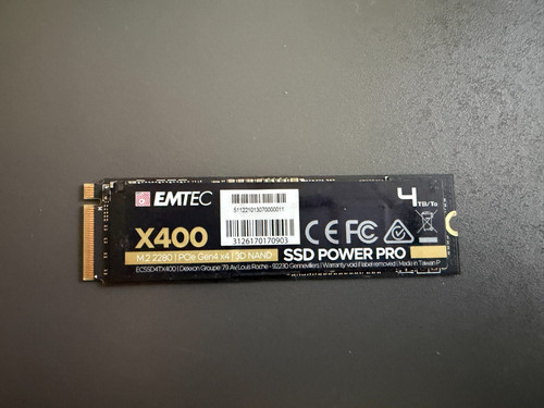 Emtec ecssd4tx400 tb - 4, pci