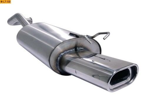 Fox edelstahl sportauspuff - fox,