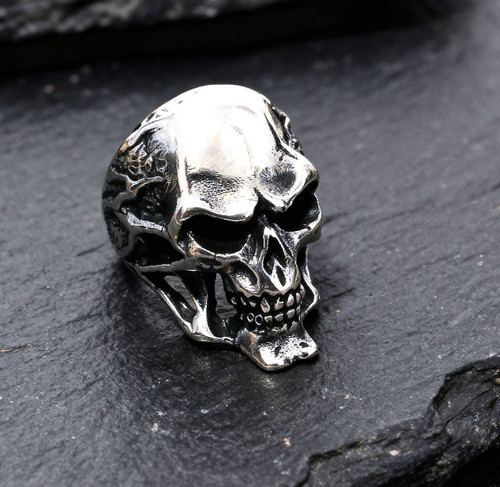 Skull ring 925 - skull,