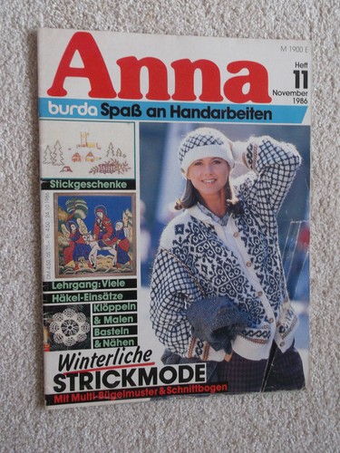 Anna burda spass an - anna;,