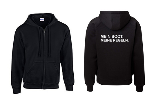 Kapuzenjacke mein boot - kapuzenjacke,