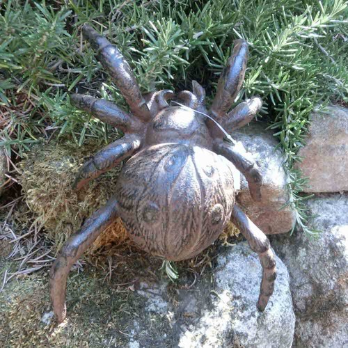 Spinne gusseisen gartendeko - spinne,