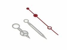 UHRZEIGER FÜR PAM PANERAI UHRWERK VALJOUX ETA 7750-7753 UHR MERCEDE SILBER