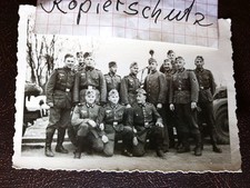 Original Seltenes Foto Deutsche Offiziere oder Panzerjäger