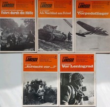 Der Landser - Orange - 5 Hefte