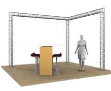 Messestand in L Form aus