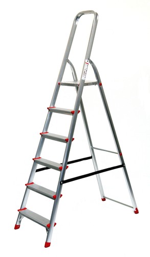 Stehleiter aluminium stufen - 6,