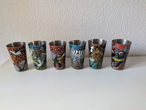 Metall trinkbecher afrika - metall,