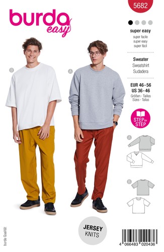 Burda schnittmuster herren - schnittmuster,