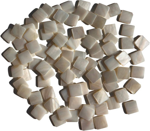 100x perlmutt mosaiksteine - perlmutt, –