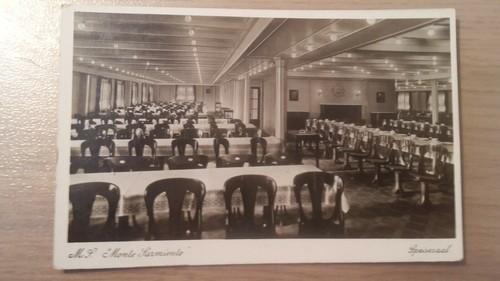 Postkarte monte sarmiento - postkarte,