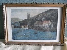 Bild antik Aquarelle Germany