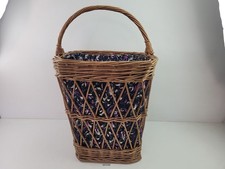 Wäschekorb DDR Stoff Weide