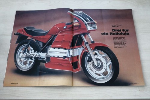 Motorrad 1985 bmw 75 mit - 02/1985,