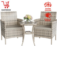 Gartenmöbel Set 3-teilig