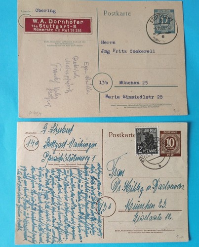 Postkarten alliierte - 2,