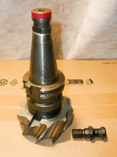 SK40 Fräsdorn 32mm mit Stirnfräser 90mm HSS Planfräser Walzenstirnfräser