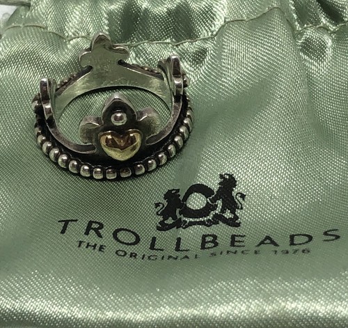 Trollbeads ring king hearts - ring,