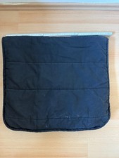 Sattelkissen schwarz, dick, Dressur