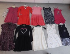 9 x Kleid Sommer Winter  122 128 134 s´oliver Esprit Benetton alive Jumpsuit