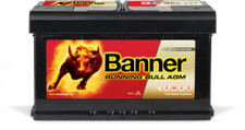 AGM Autobatterie 80Ah Banner