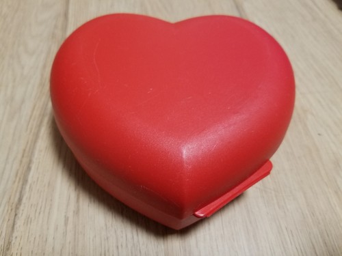 Tupperware herz dose vesperbox - dose,