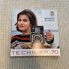 Broschüre / Prospekt, Linhof Technika 70. Nikolaus Karpf Werke. 35 Seiten 21x20