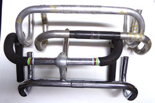 4 alte Rennradlenker für