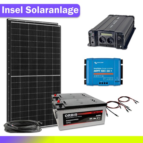 Insel solaranlage 3000w - insel,