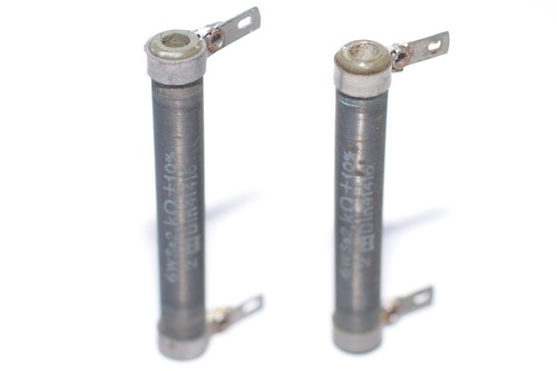 Vintage draht widerstand - 2x,