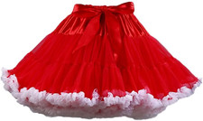 Damen Petticoat Tüllrock Kurz