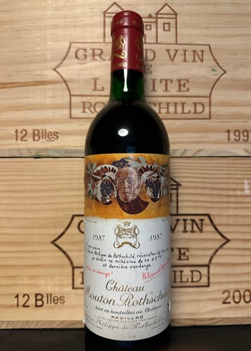 Flasche chateau - l),