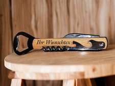 Kellnermesser aus Holz/Metall