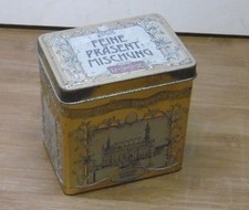 goldene Blechdose von Lambertz