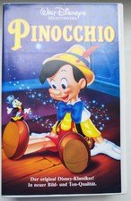 Pinocchio  Walt Disney Meisterwerke  Zeichentrick  VHS