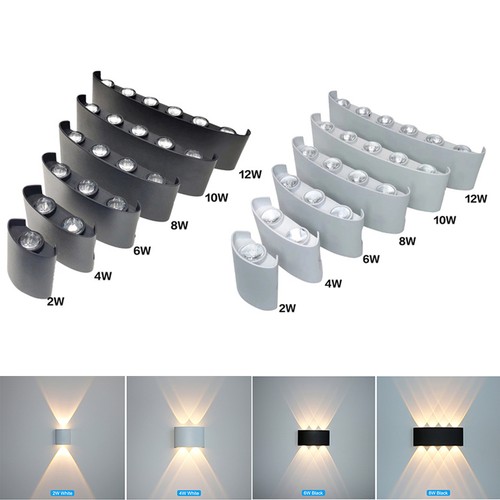 Led wandleuchte down - up,