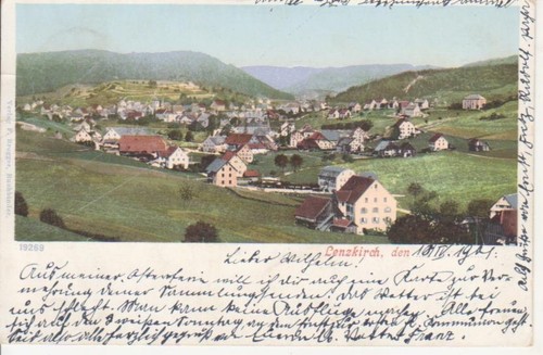 Lenzkirch gesamtpanorama - lenzkirch,