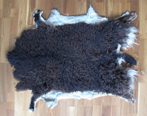 Soay schaffell echt 70 - 90,