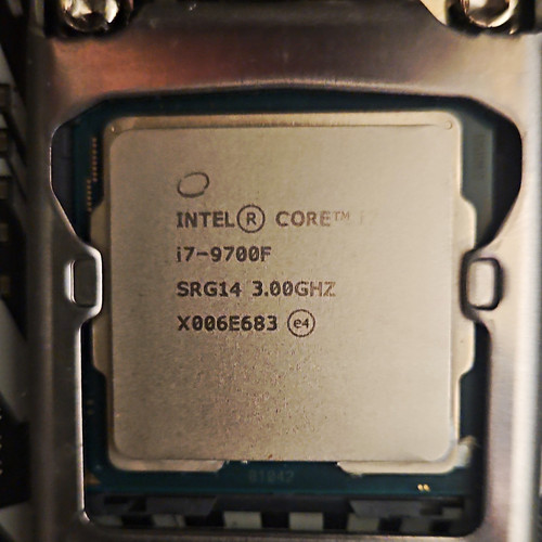 Intel core 9700f - i7-9700f, 8-core